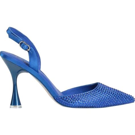 scarpe blu elettrico a palermo chanel|Décolleté blu da donna .